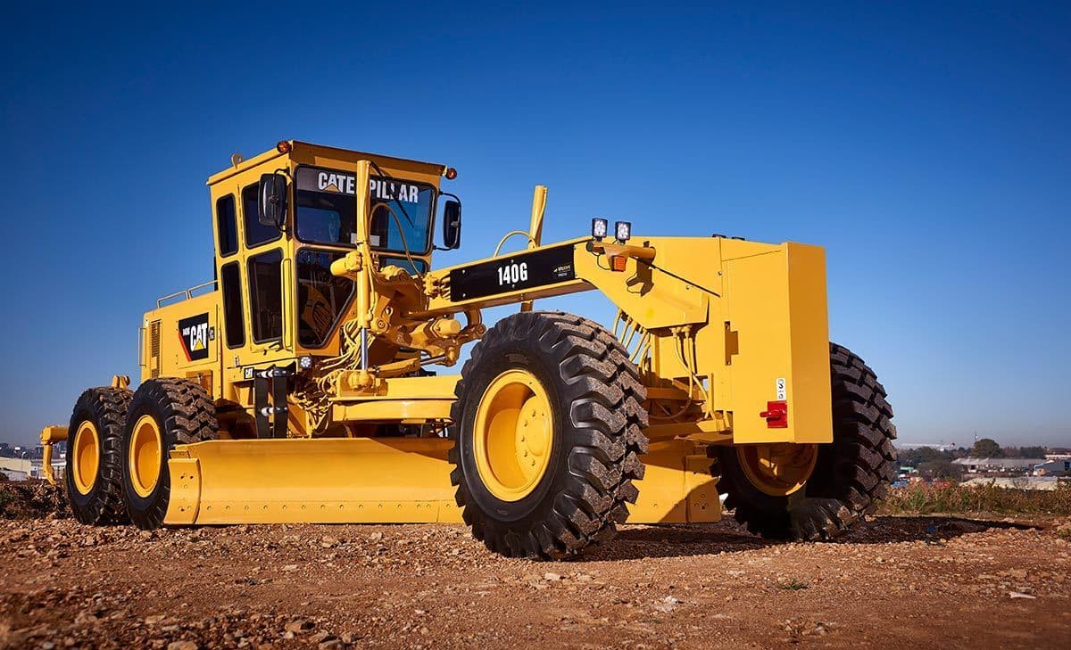 Niveleuse (grader), parc ACC MAD
