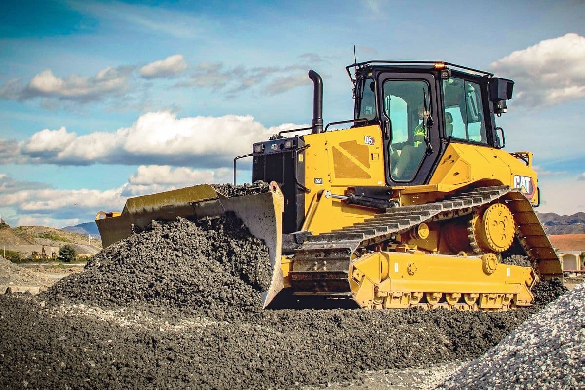 Bulldozer du parc ACC MAD